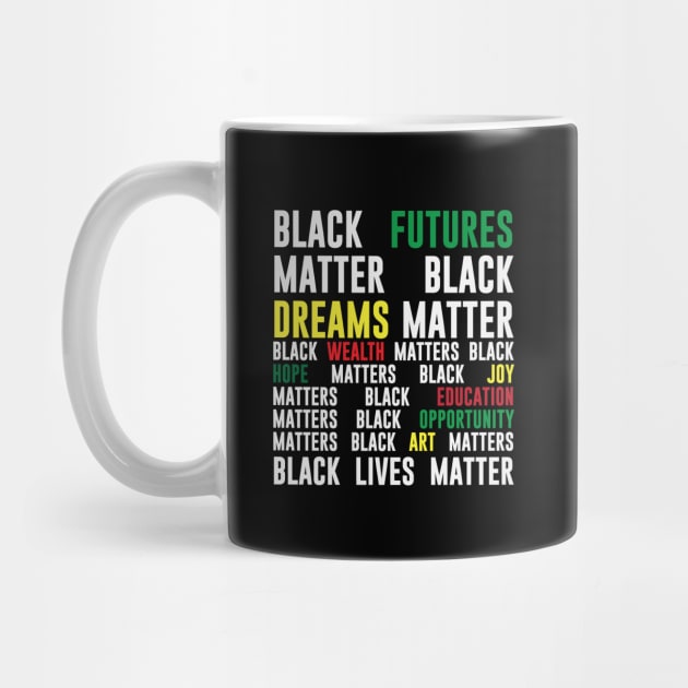 Black History Month Black Futures Matter Melanin Pride by gabrielakaren